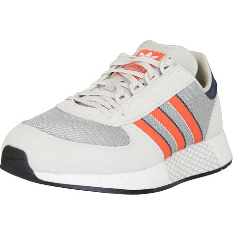 adidas sneaker herren weiß orange|adidas men's white sneakers.